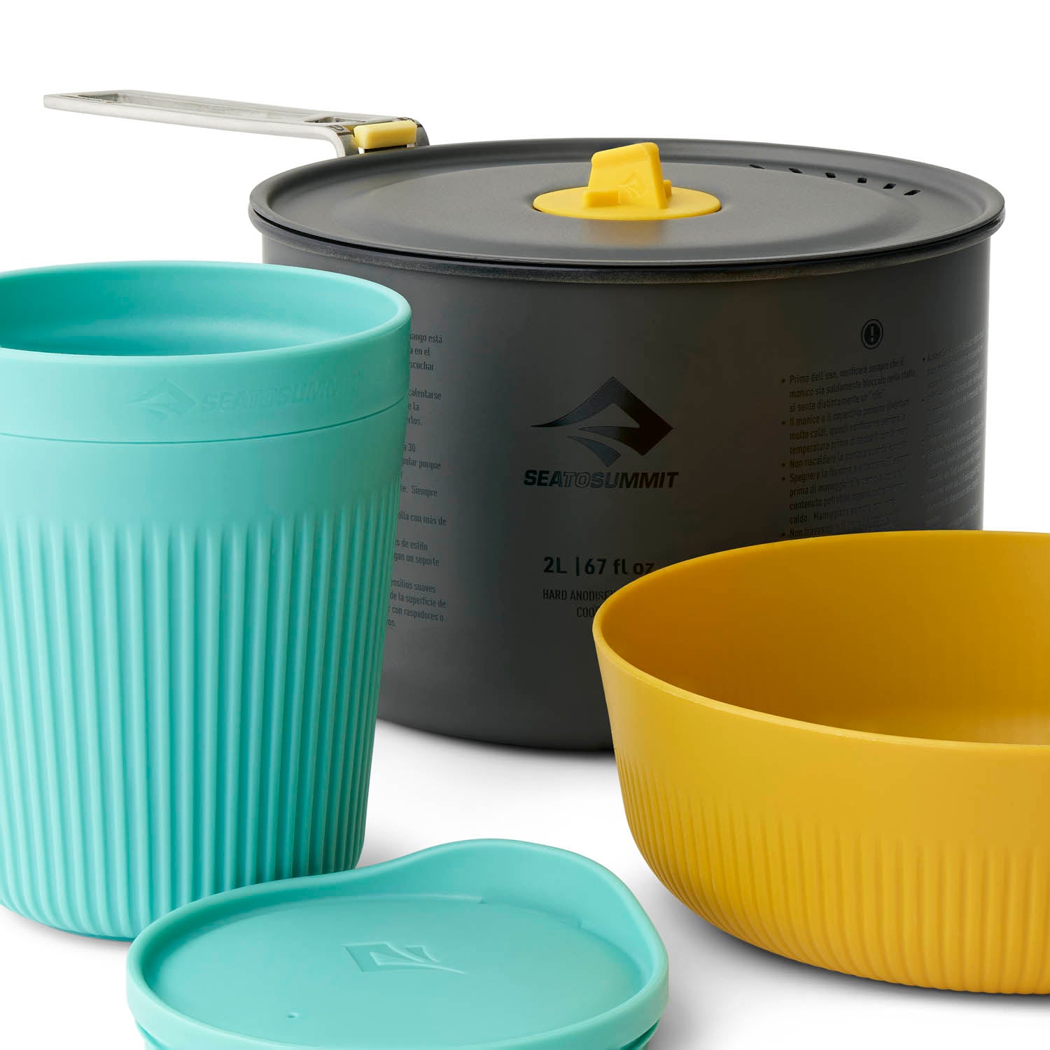 Frontier Ultralight One Pot Cook Set - [3 Piece] 2L Pot