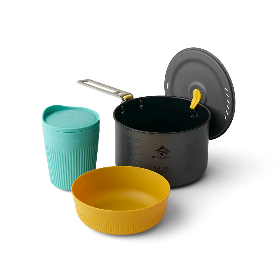 Frontier Ultralight One Pot Cook Set - [3 Piece] 2L Pot