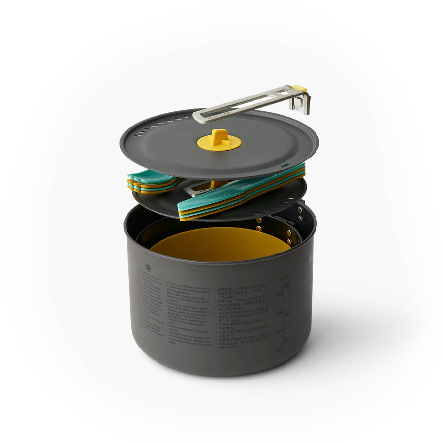 Frontier Ultralight Two Pot Cook Set - [14 Piece]