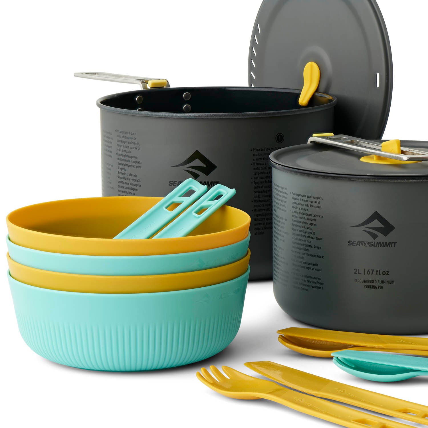 Frontier Ultralight Two Pot Cook Set - [14 Piece]