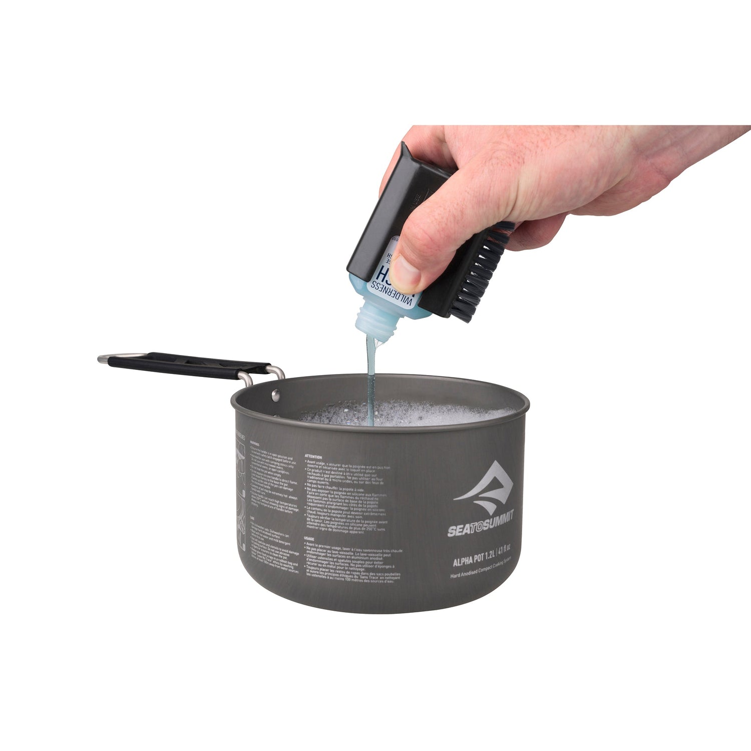 Camp Kitchen Pot Scrubber & Soap